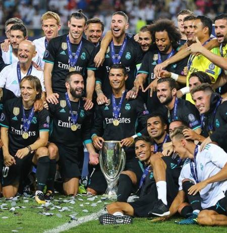 ريال مدريد بطلاً لكأس السوبر الاوروبية